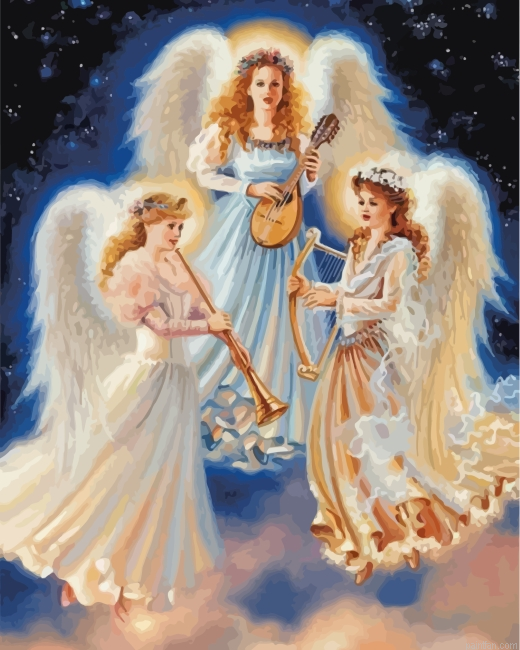 Musicians Angels Paint By Number.png