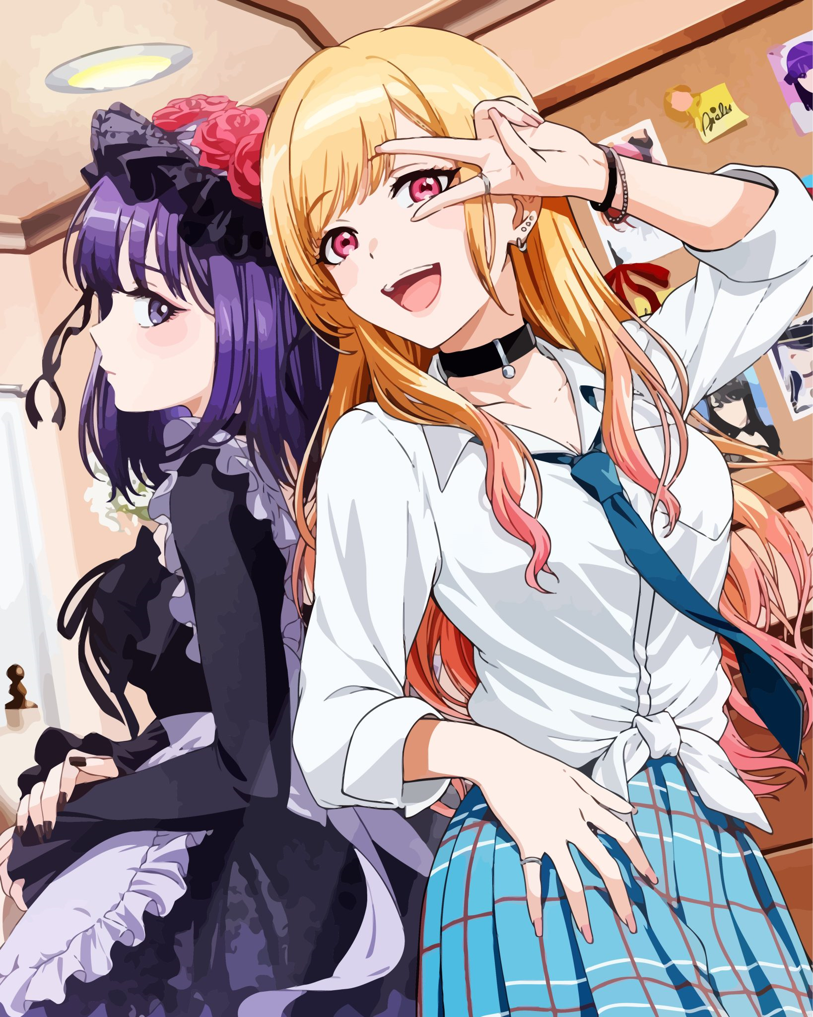My Dressup Darling Paint By Numbers.png