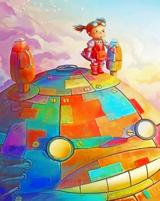 My Neighbor Totoro Animes Paint By Numbers.png