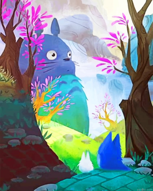 My Neighbor Totoro Studio Ghibli New Paint By Numbers.png