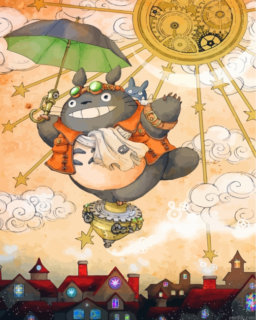 My Neighbour Totoro Paint By Number.png
