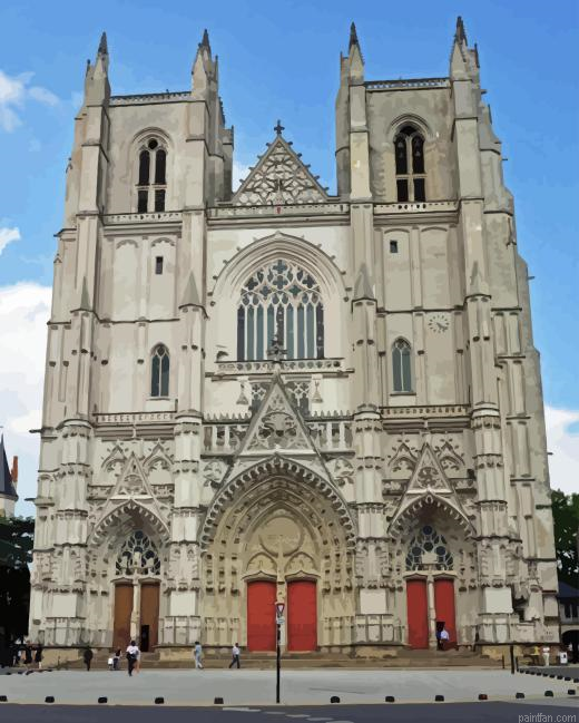 Nantes Cathedral Paint By Numbers.png