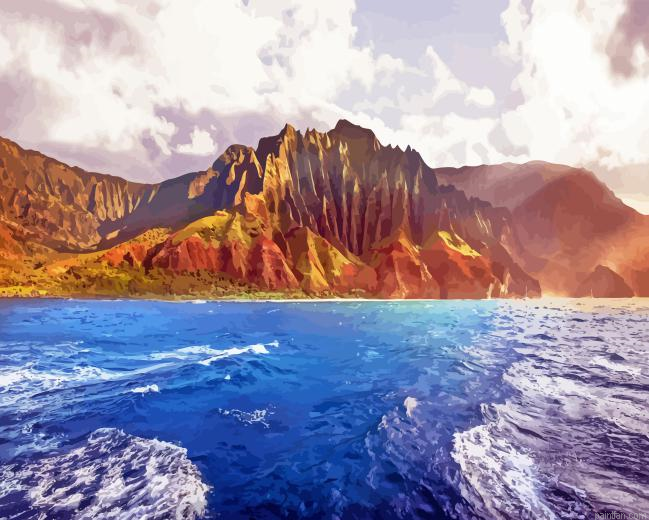 Napali Coast Park Paint By Numbers.png