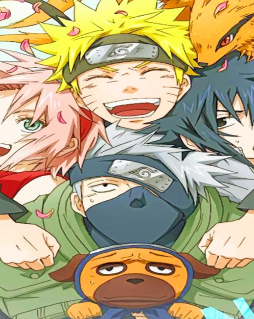 Naruto And His Friends New Paint By Numbers.png