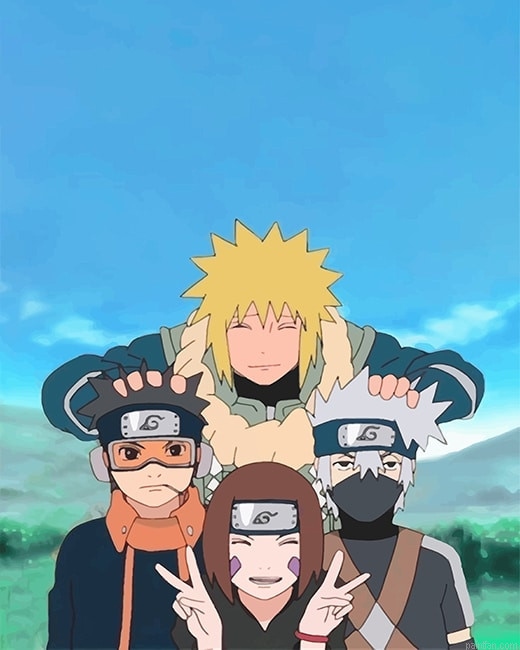 Naruto Anime Characters New Paint By Numbers.png