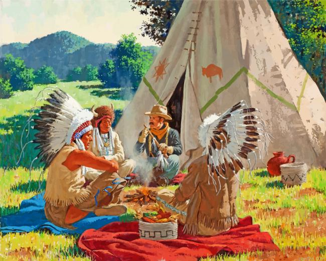 Native Indians Paint By Number.png