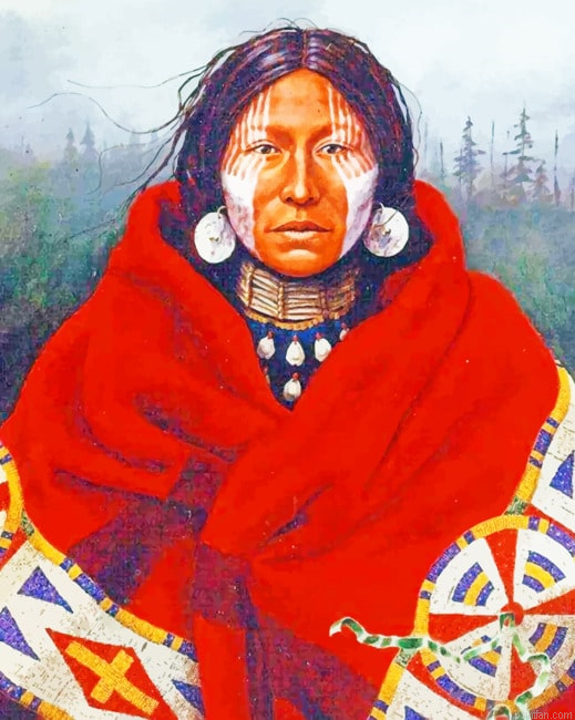 Native Old Lady New Paint By Numbers.png