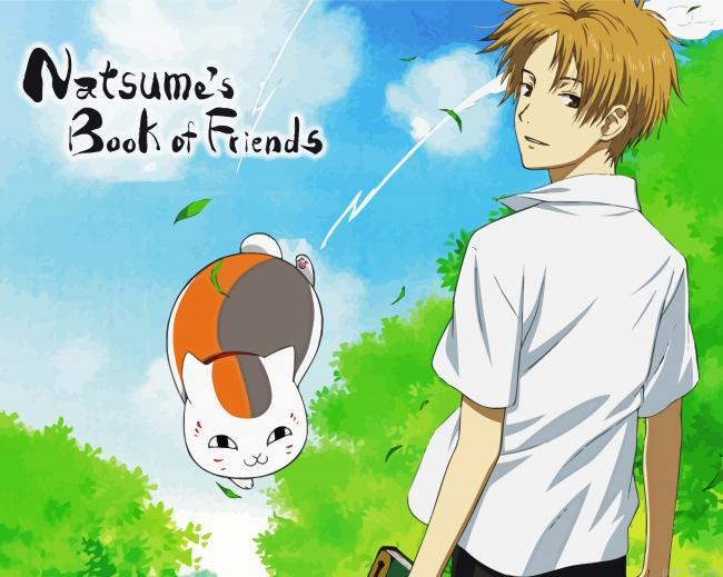 Natsume Book Of Friends Poster Paint By Numbers.png