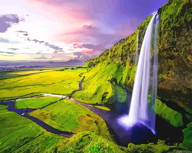 Nature Water Fall New Paint By Numbers.png