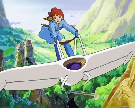 Nausicaa Valley Of The Wind Paint By Numbers.png
