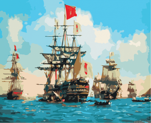 Naval Fleet Paint By Numbers.png