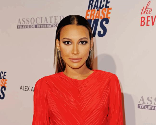 Naya Rivera Actress Paint By Numbers.png