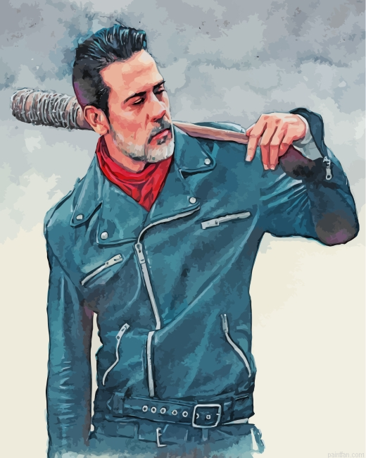 Negan Deviantart Paint By Numbers.png
