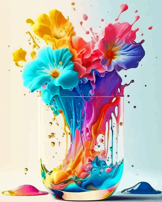 Neon Flowers Paint By Numbers.png
