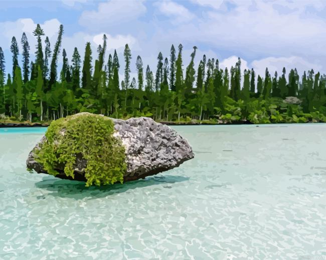 New Caledonia Isle Of Pines Paint By Numbers.png