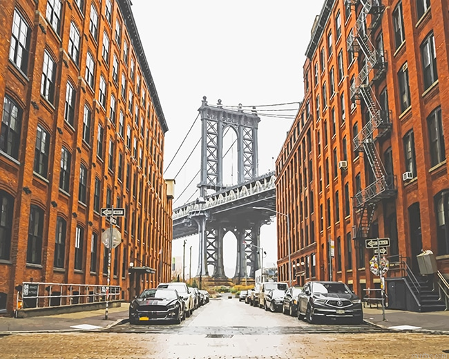 New York Brooklyn Bridge New Paint By Number.png