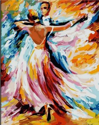 Newlyweds Dancing Paint By Numbers.png