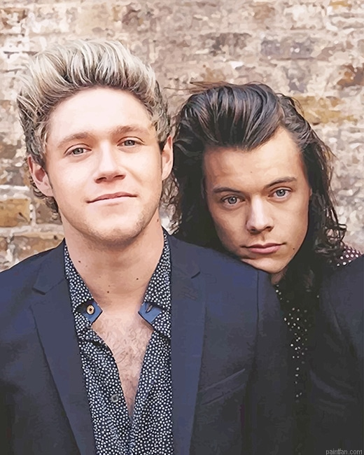 Niall Horan And Harry Styles New Paint By Number.png