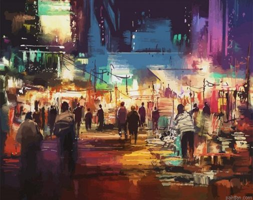 Night At Mexico Paint By Numbers.png