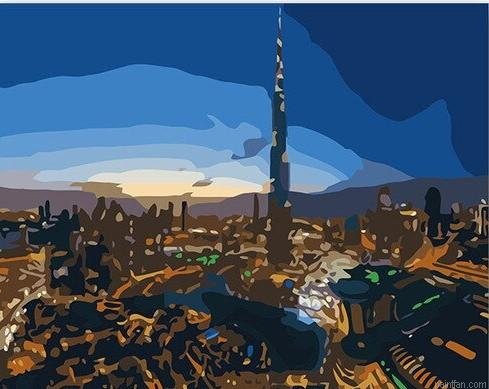 Night In Dubai Paint By Numbers.png