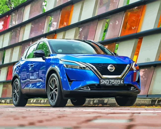 Nissan Qashqai Car Vehicle Paint By Numbers.png