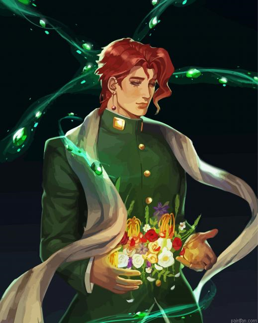 Noriaki Kakyoin Anime Character Paint By Numbers.png