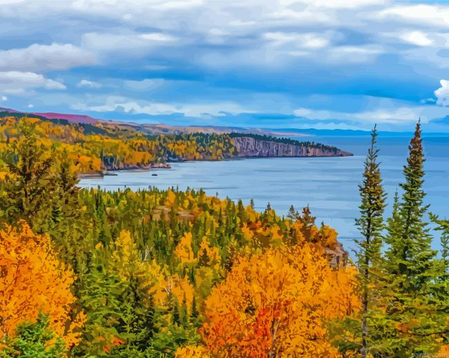 North Shore Minnesota Paint By Numbers.png