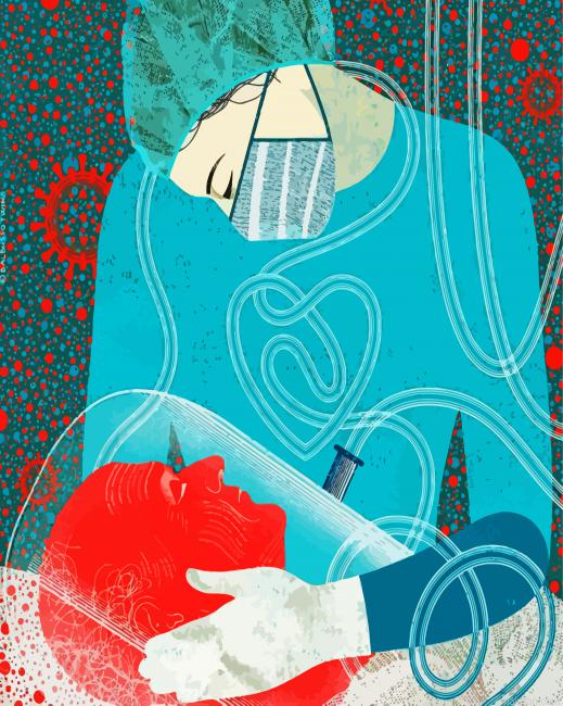 Nurse Illustration Paint By Number.png