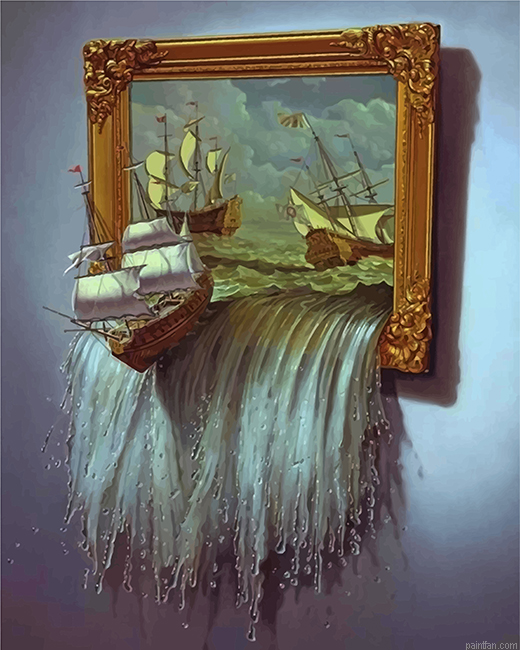Ocean Ship Art Paint By Numbers.png