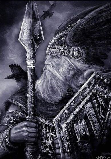 Odin Vikings Paint By Numbers.png
