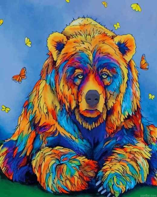 Old Colorful Bear New Paint By Numbers.png