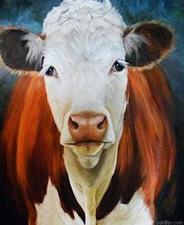 Old Cow Paint By Numbers.png