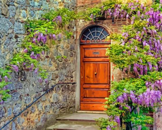 Old Italian Door Paint By Numbers.png