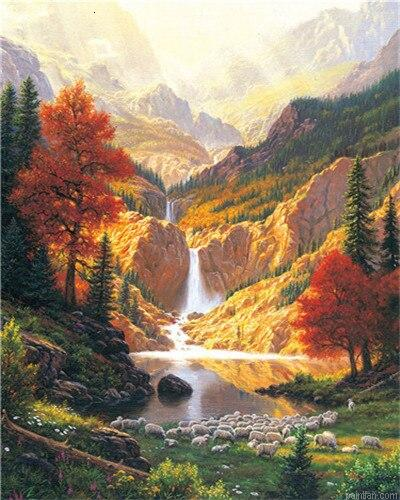 Old Mountain Paint By Numbers.png