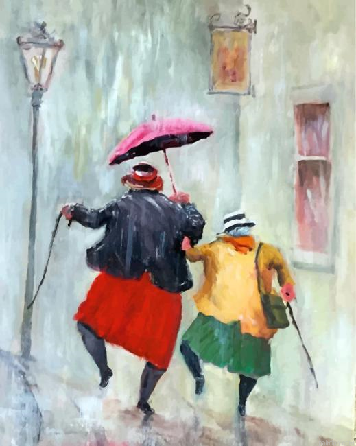 Old Women Dancing Paint By Numbers.png