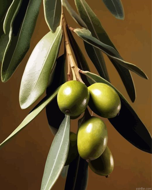 Olive Branch Paint By Numbers.png