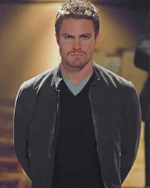 Oliver Queen Green Arrow Paint By Numbers.png