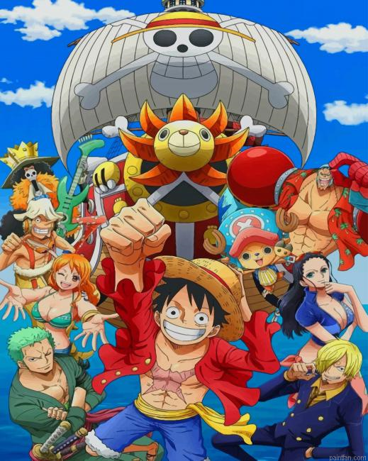 One Piece Manga Series New Paint By Numbers.png