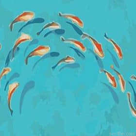 Orange Fish Paint By Numbers.png