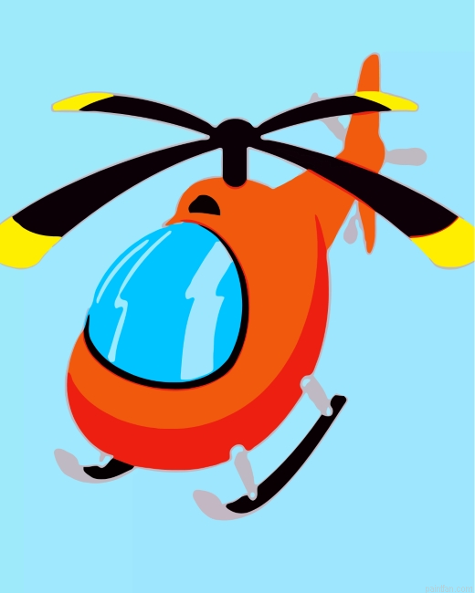 Orange Helicopter Paint By Number.png