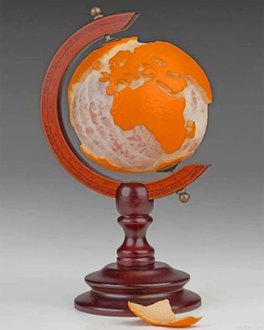 Orange World Map Paint By Numbers.png