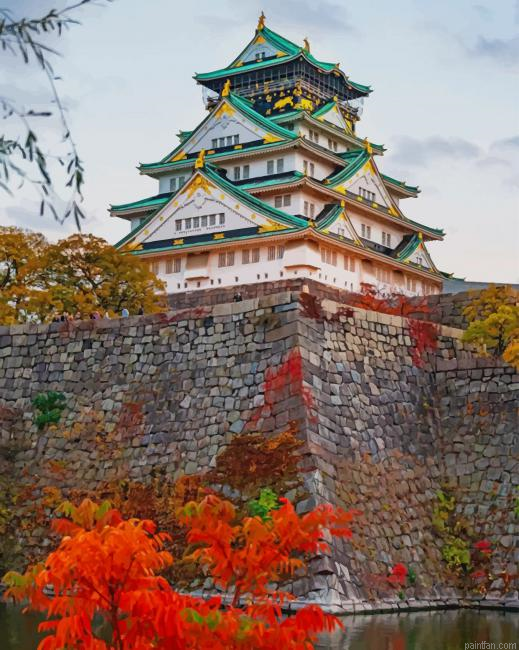 Osaka Castle Park Paint By Number.png
