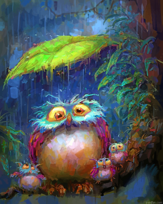 Owls Art Paint By Number.png
