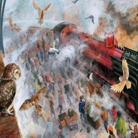 Owls On Station Paint By Numbers.png