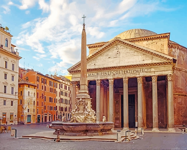 Pantheon Rome New Paint By Numbers.png