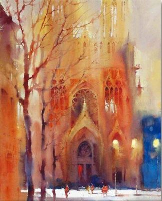 Paris Church Paint By Numbers.png