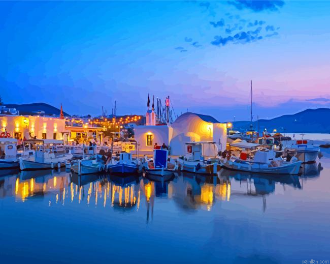 Paros At Night Paint By Numbers.png