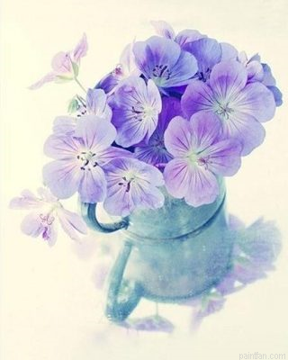 Pastel Flowers Paint By Numbers.png