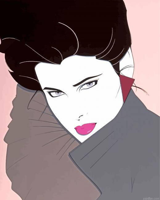 Patrick Nagel Woman Paint By Numbers.png