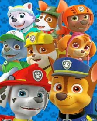 Paw Patrol Cartoon Paint By Number.png